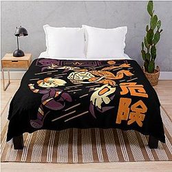 Resident Evil Beware The Rat Throw Blanket