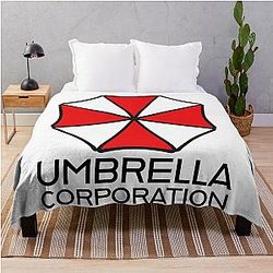Game Resident Evil Umbrella Corp Throw Blanket