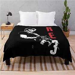 Funny Gifts for Resident Evil 3 Carlos Oliveira Throw Blanket