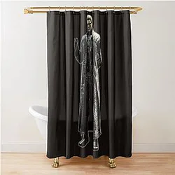 Resident Evil Albert Wesker Shower Curtain