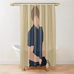 Resident Evil 4: Leon Scott Fan Art Shower Curtain