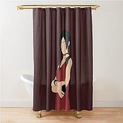 Resident Evil Ada Wong Shower Curtain