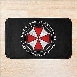 Umbrella Biohazard Countermeasure Service - Resident Evil 3 Bath Mat