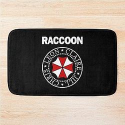Game Resident Evil: Raccoon City Band White Logo Bath Mat