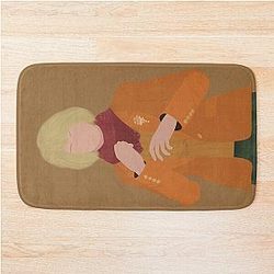 Resident Evil 4 Ashley Fan Art Bath Mat