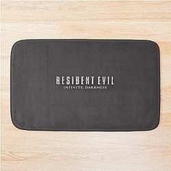 Resident Evil Infinite Darkness Logo Resident Gift Resident T-Shirt Bath Mat