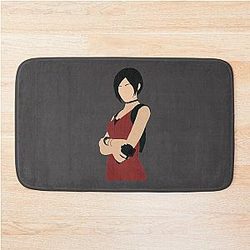 Resident Evil Ada Wong Tank Top Resident Gift Resident T-Shirt Bath Mat