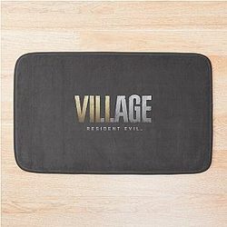 Resident Evil 8 Village Logo Symbol Pullover Sweatshirt - Resident Gift Resident T-Shirt Bath Mat