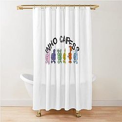 Who Cares Rex Orange County Shower Curtain