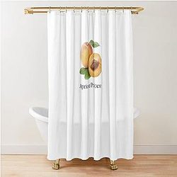 Apricot Princess Rex Orange County Shower Curtain