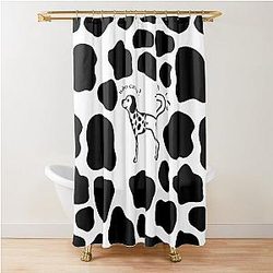 Rex Orange County - Who Cares - Black White Shower Curtain