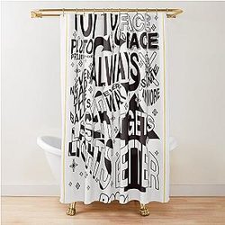 Pony Poster Rex Orange County Shower Curtain