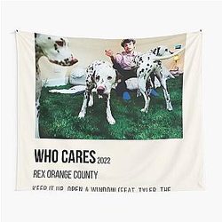 Rex Orange County who cares Poster Tapestry