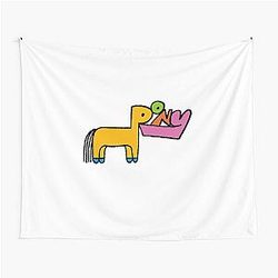 Pony Rex Orange County Tapestry