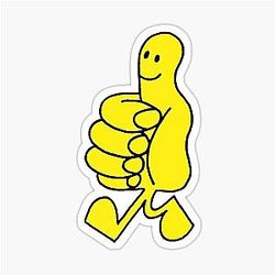 rex orange county thumb Sticker