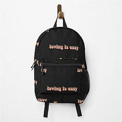 Loving is easy Rex Orange County Backpack
