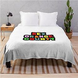 Rex Orange County Throw Blanket