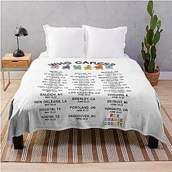 Rex Orange County Who Cares Tour 2022 Throw Blanket