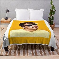 Rex Orange County with Glass Throw Blanket