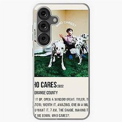 Rex Orange County Who Cares Poster Samsung Galaxy Soft Case