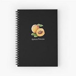 Apricot Princess Rex Orange County Notebook