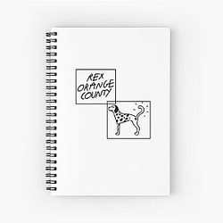 Rex Orange County - Who Cares? Tour Spiral Notebook