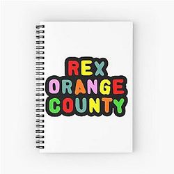 Rex Orange County Spiral Notebook