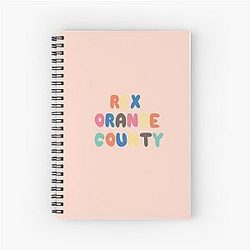 REX ORANGE COUNTY Spiral Notebook