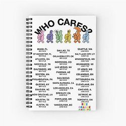 rex orange county who cares tour 2022 notebook