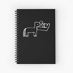 Pony Rex Orange Noteboook