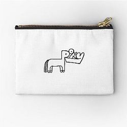 Pony Rex Orange County Zipper Pouch
