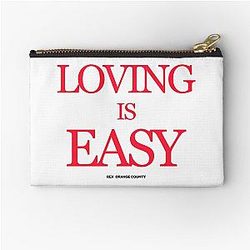 Loving Is Easy - Rex Orange County Zipper Pouch