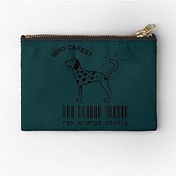 Rex Orange County Who Cares Scan Zipper Pouch