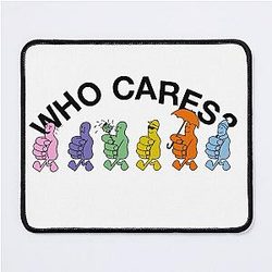 Who Cares Rex Orange County Mouse Pad