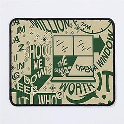 Who cares Poster Rex Orange County Mouse Pad