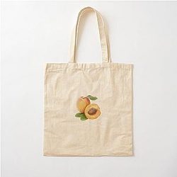 Apricot Princess Rex Orange County Cotton Tote Bag