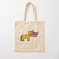 Pony Rex Orange County Cotton Tote Bag