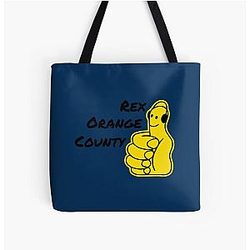 rex orange county tote bag