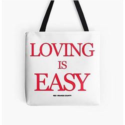 Loving is Easy - Rex Orange County All Over Print Tote Bag