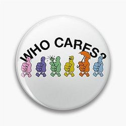 Who Cares Rex Orange County Pin