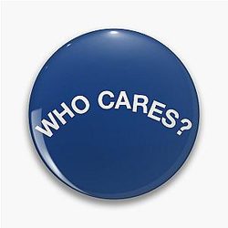 Who Cares Hoodie Rex Orange County Pin