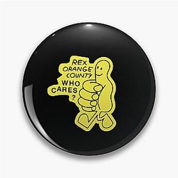 Who Cares Rex Orange County Pin