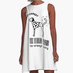 Rex Orange County Who Cares A-Line Dress