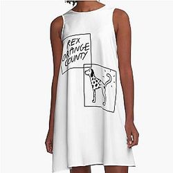 Rex Orange County - Who Cares? Tour A-Line Dress