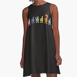 Who Cares Rex Orange County A-Line Dress