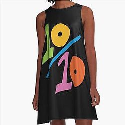 1010 Rex Orange County A-Line Dress