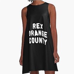 Rex Orange County A Line Dress