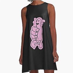 Keep It Up Love Rex Orange County A-Line Dress