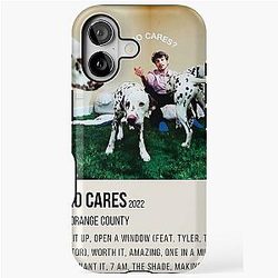 Rex Orange County Who Cares Poster iPhone Tough Case