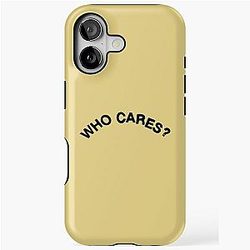 Who Cares Rex Orange County iPhone Tough Case